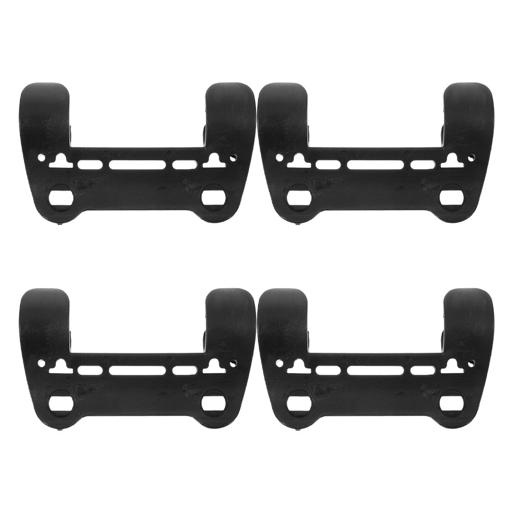 Bike Pump Frame Mount - 4Pcs Bicycle Pump Holder Plastic Clip