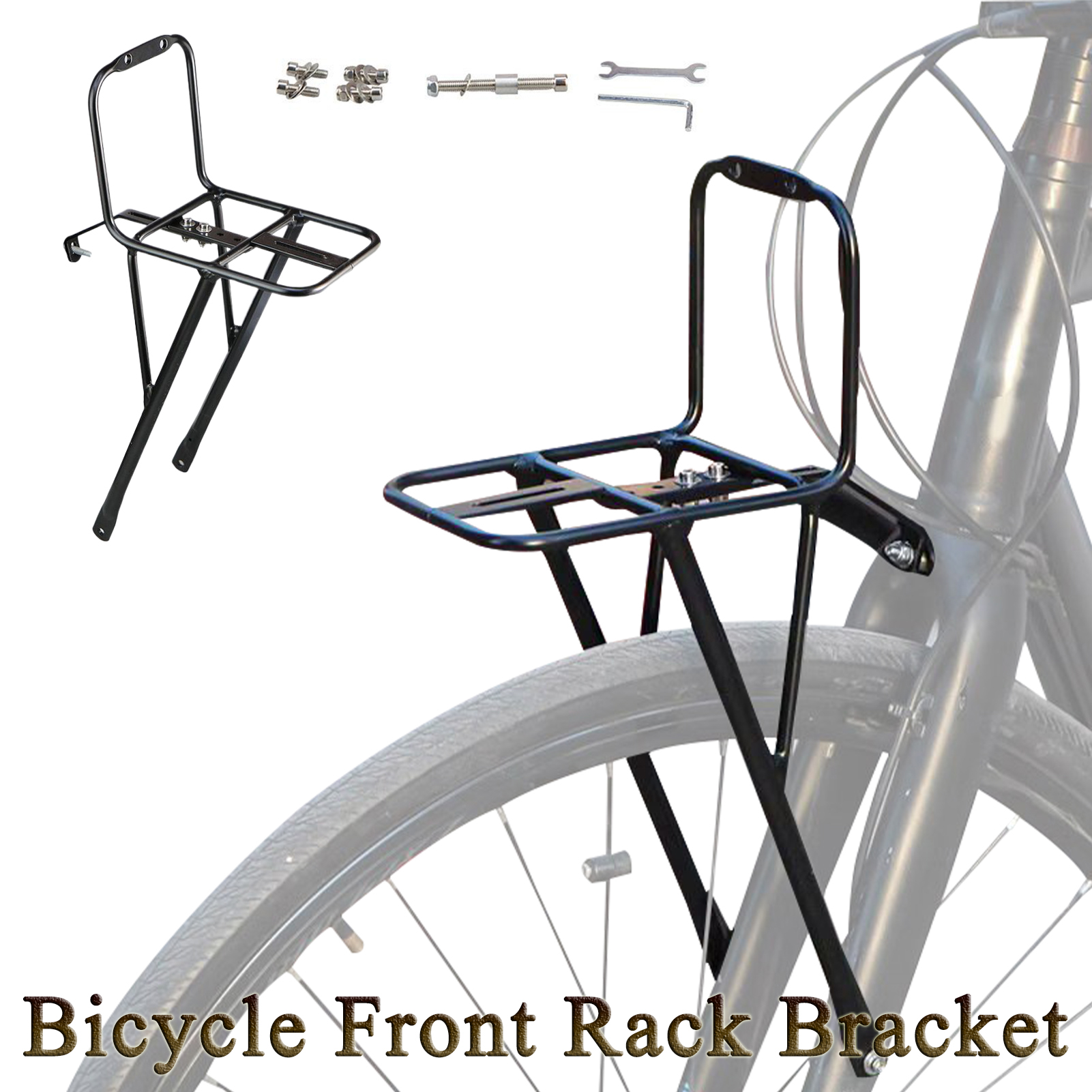 Commuting With Bike - Bike Front Rack Mountain Road Bicycle