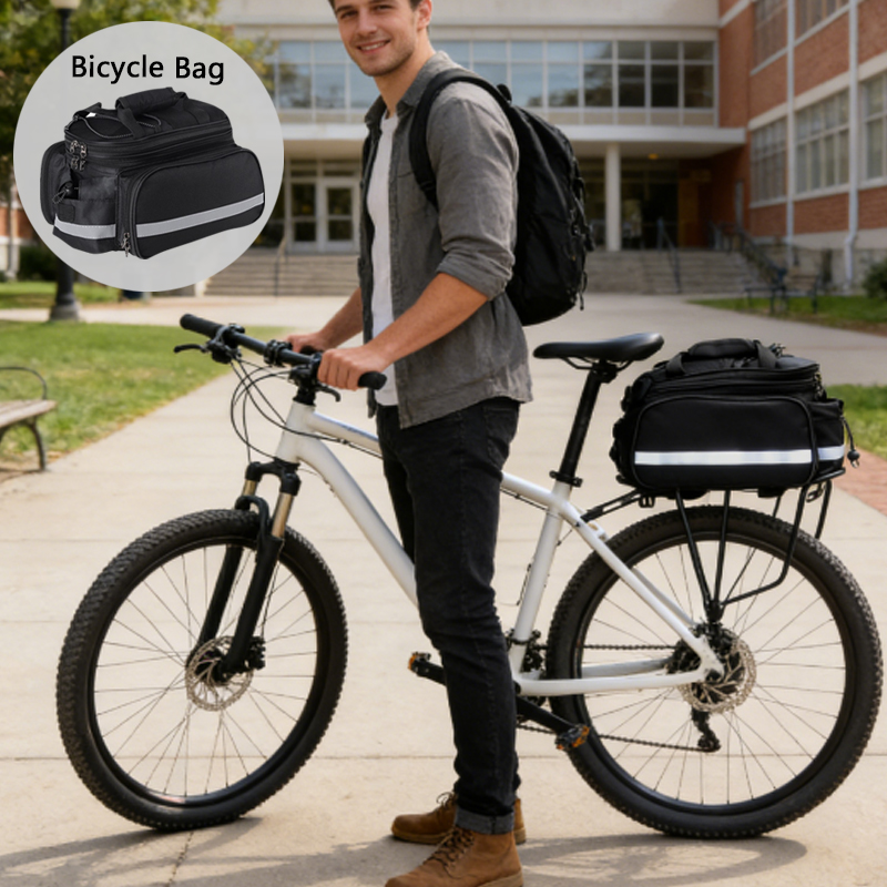 Waterproof Cycling Commute - 1pcs Bicycle Trunk Bag Bike Rear