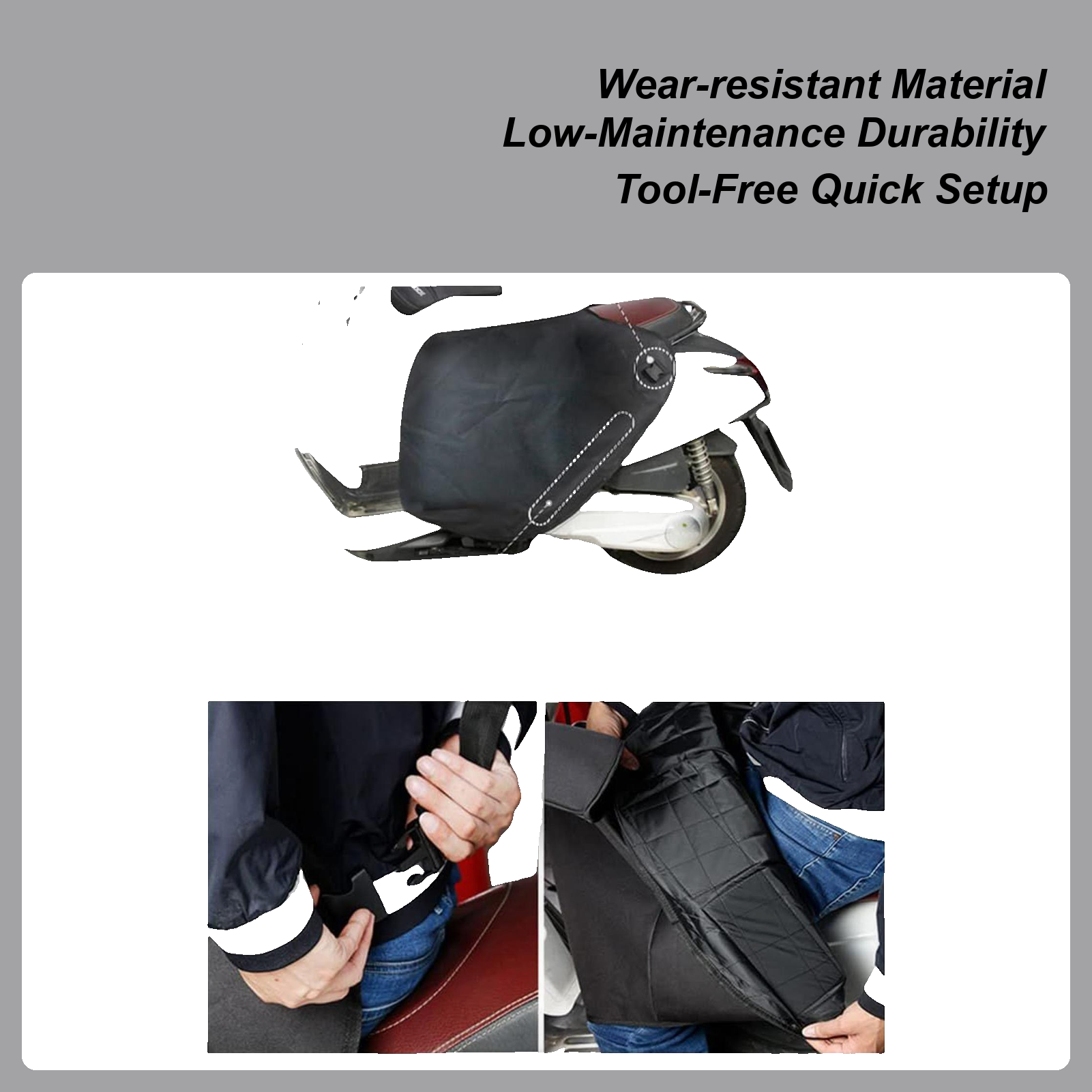 Cycling Commuter - Motorcycle Leg Protection Knee Warm Cycling