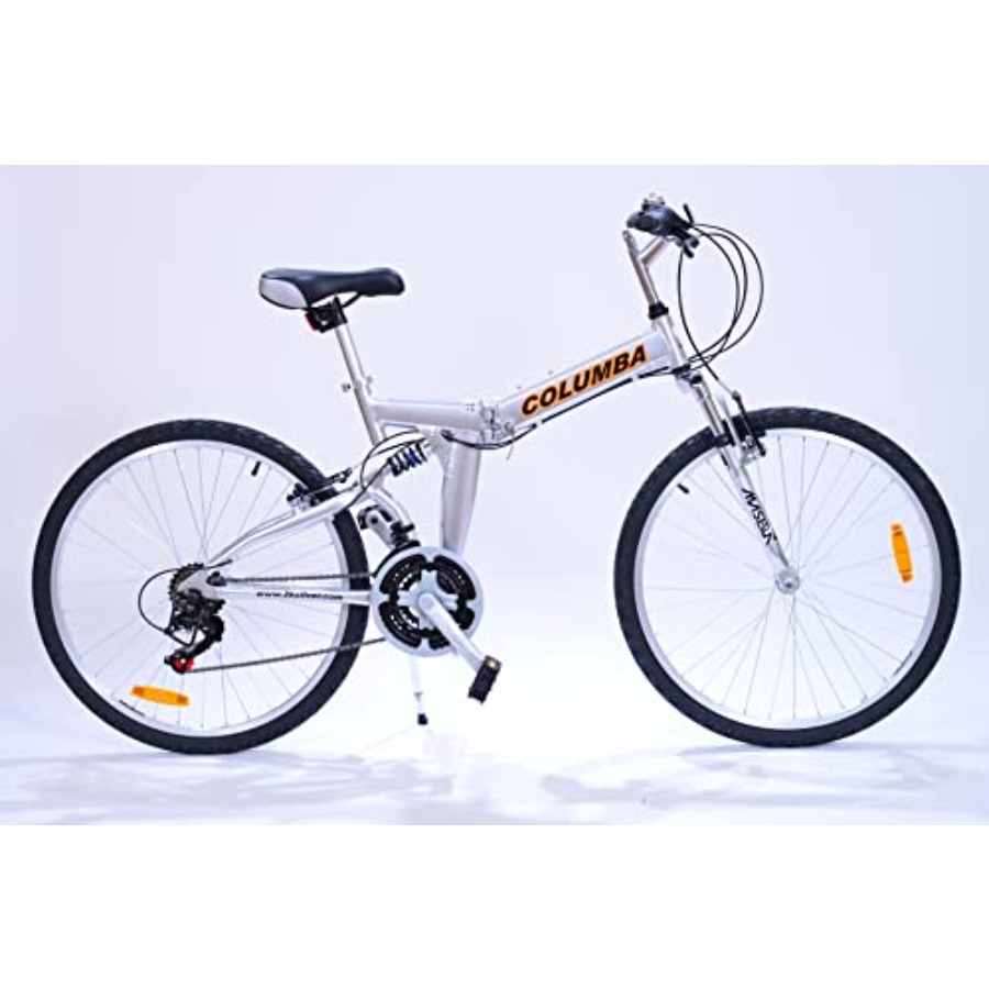 Commuting With Bike - 26 Inch Alloy Folding Bike with