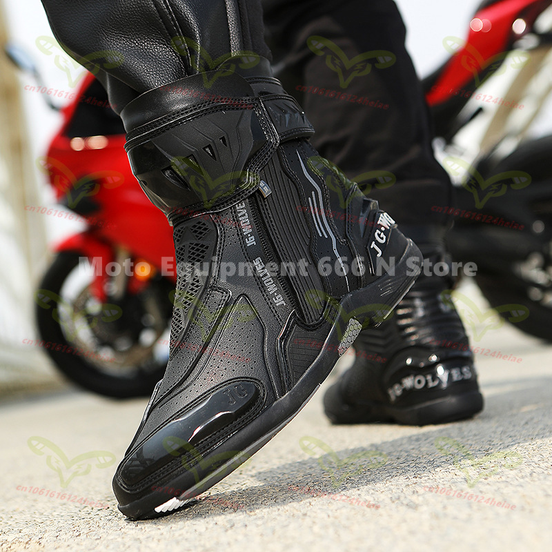 Summer New Motorcycle Boots An – Cycling Commute Shoes recenzja i cena
