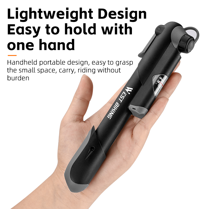 WEST BIKING Portable High Pres – Bike Pump Frame Mount recenzja i cena