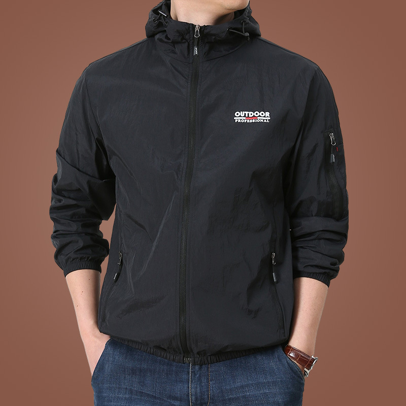 Summer Sun Jacket Men Outdoor  – Cycling Commuter Jacket recenzja i cena