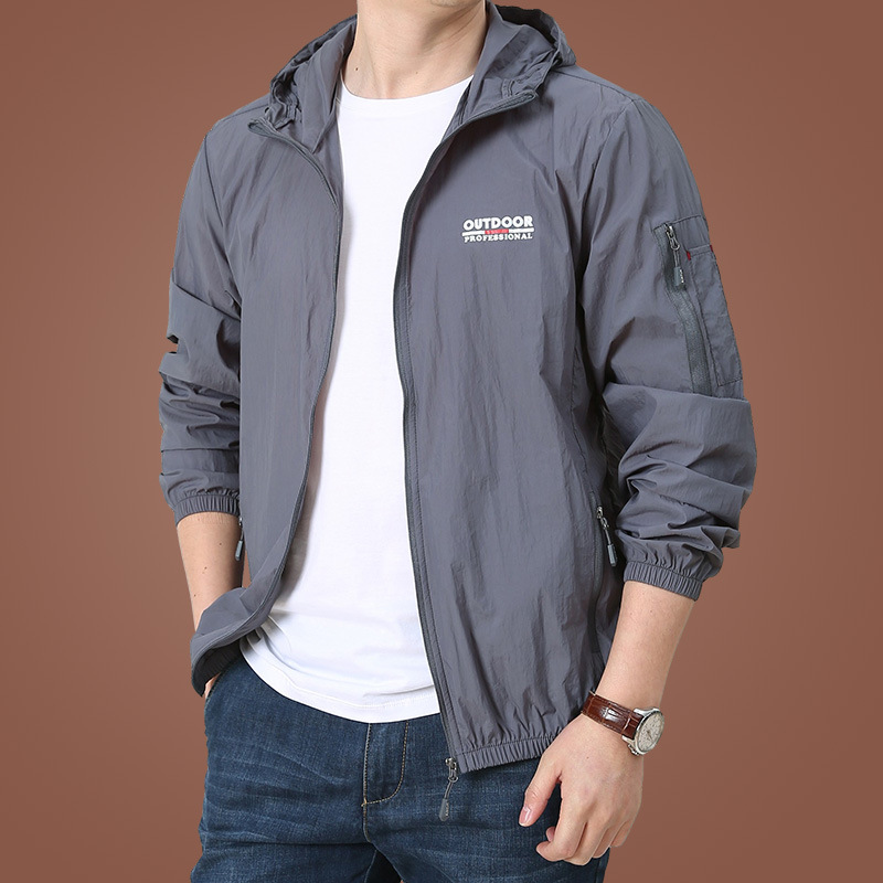 Summer Sun Jacket Men Outdoor  – Cycling Commuter Jacket recenzja i cena