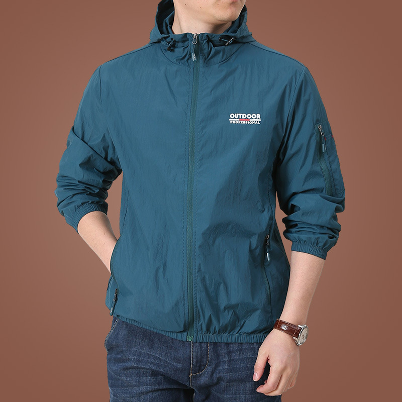Summer Sun Jacket Men Outdoor  – Cycling Commuter Jacket recenzja i cena