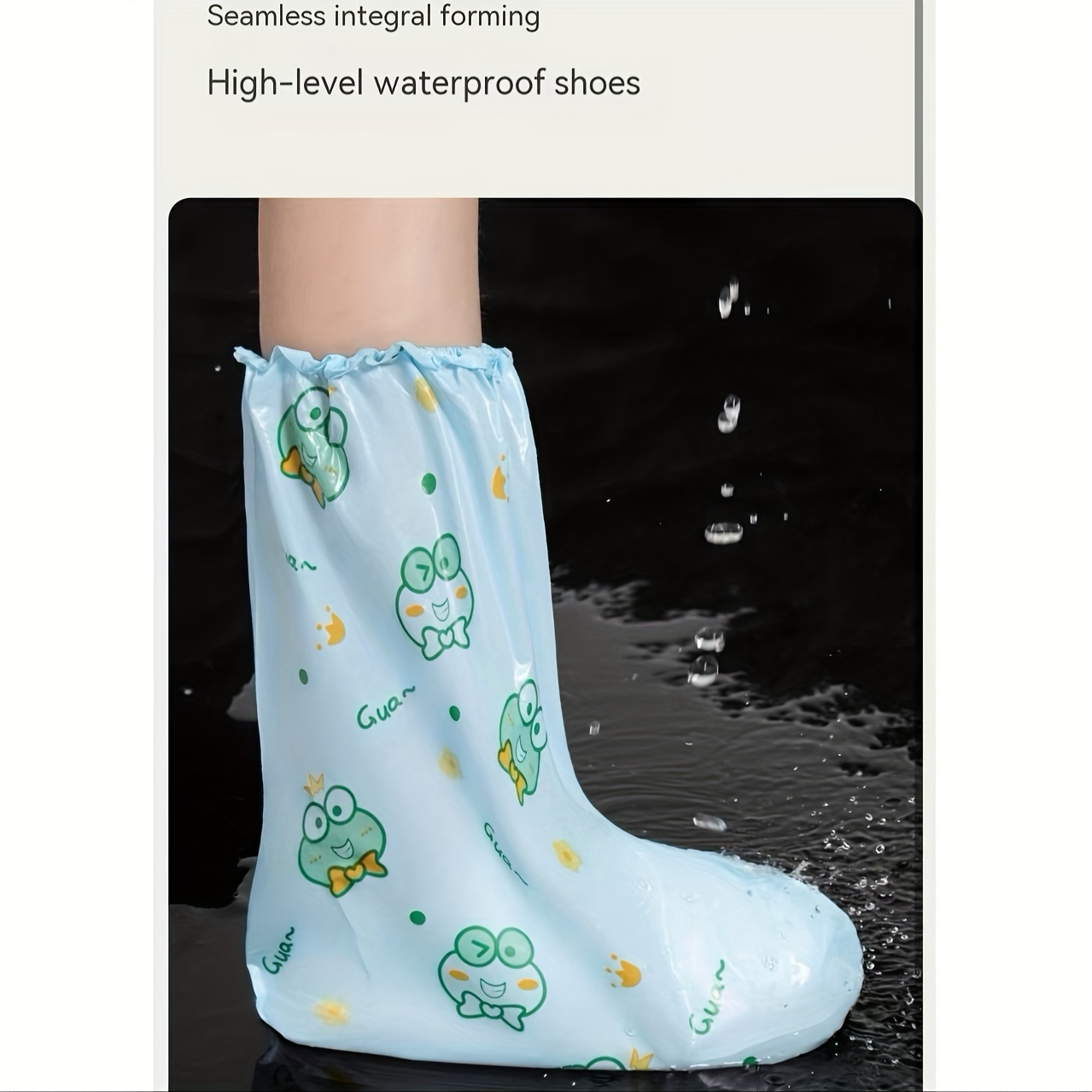 10pc Frog Cartoon Shoe Covers  – Cycling Commute Shoes recenzja i cena