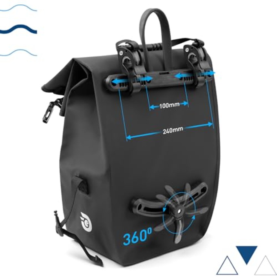 Bike Panniers-Rack-Trunks Wate – Waterproof Cycling Commute recenzja i cena