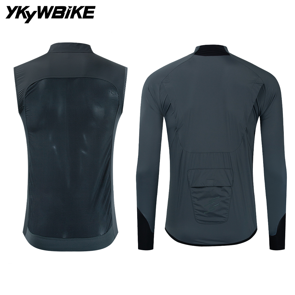 YKYWBIKE Cycling Windbreak wit – Cycling Commuter Jacket recenzja i cena