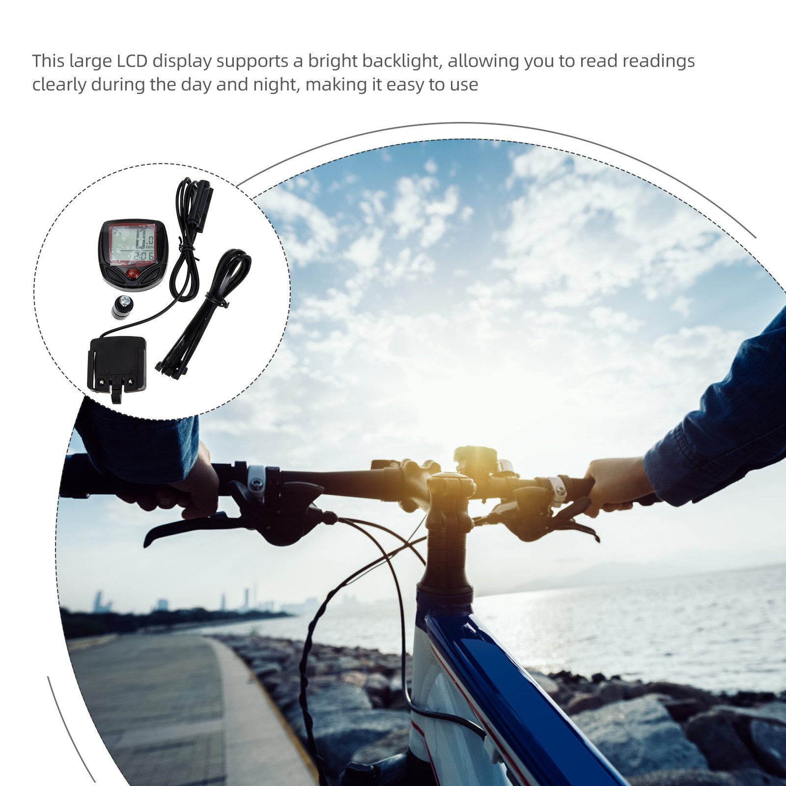 1Set Professional Bike Speedom – Waterproof Cycling Commute recenzja i cena