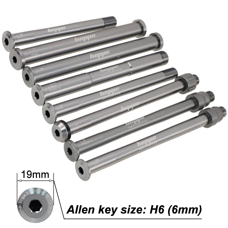 HEPPE Bike Thru Axle MTB Road  – Bike Light Front Rear recenzja i cena