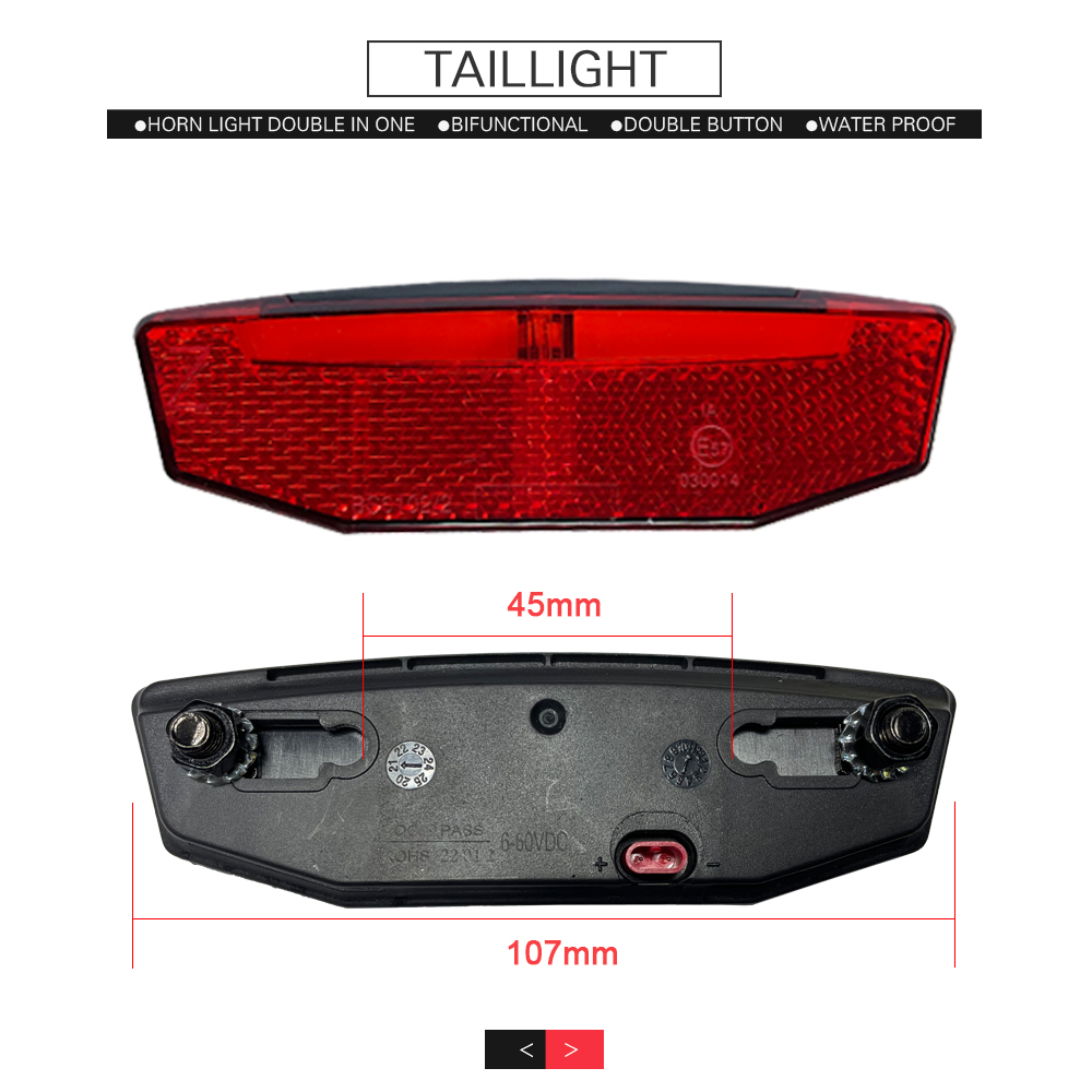Ebike Light and Horn Switch, H – Bike Light Front Rear recenzja i cena