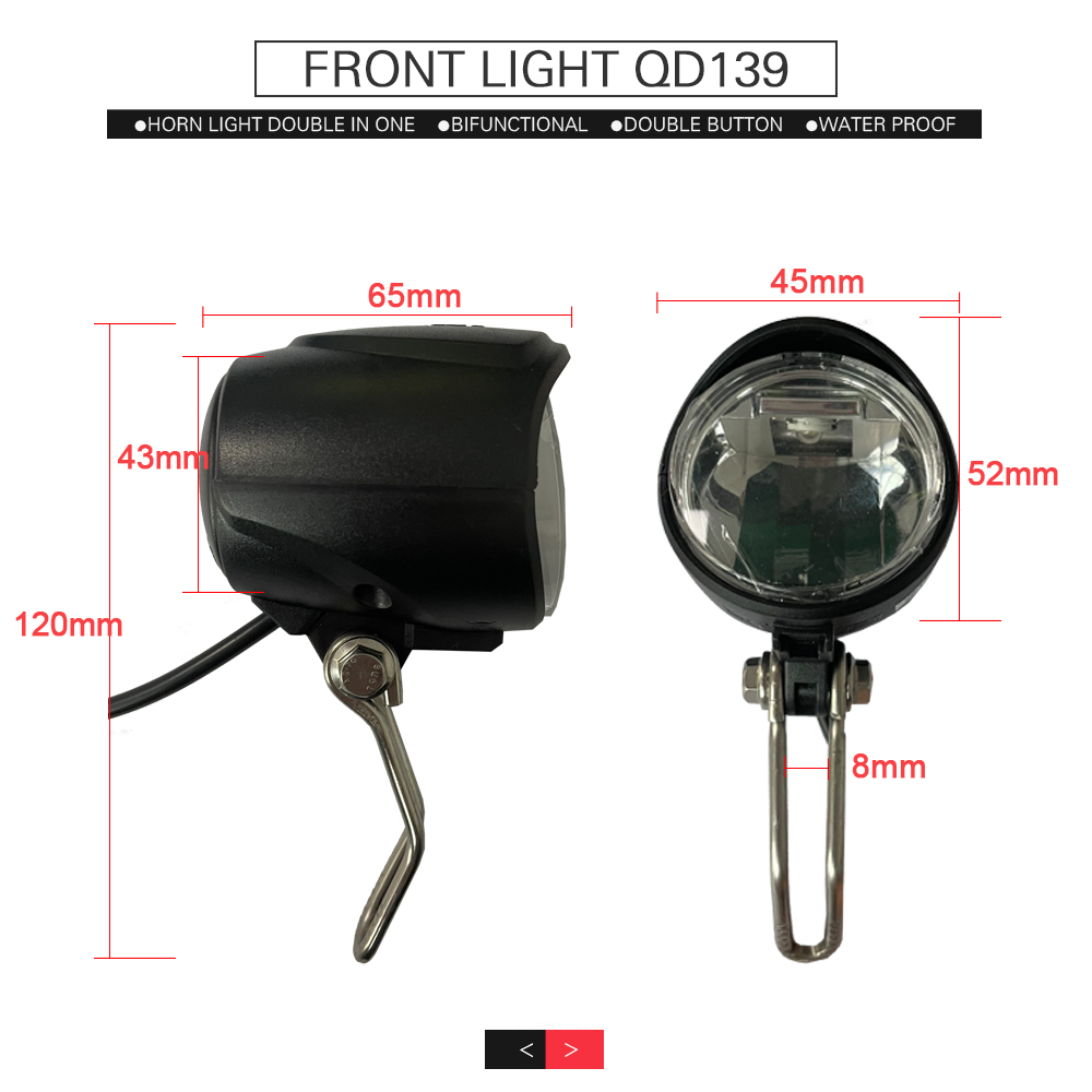 Ebike Light and Horn Switch, H – Bike Light Front Rear recenzja i cena