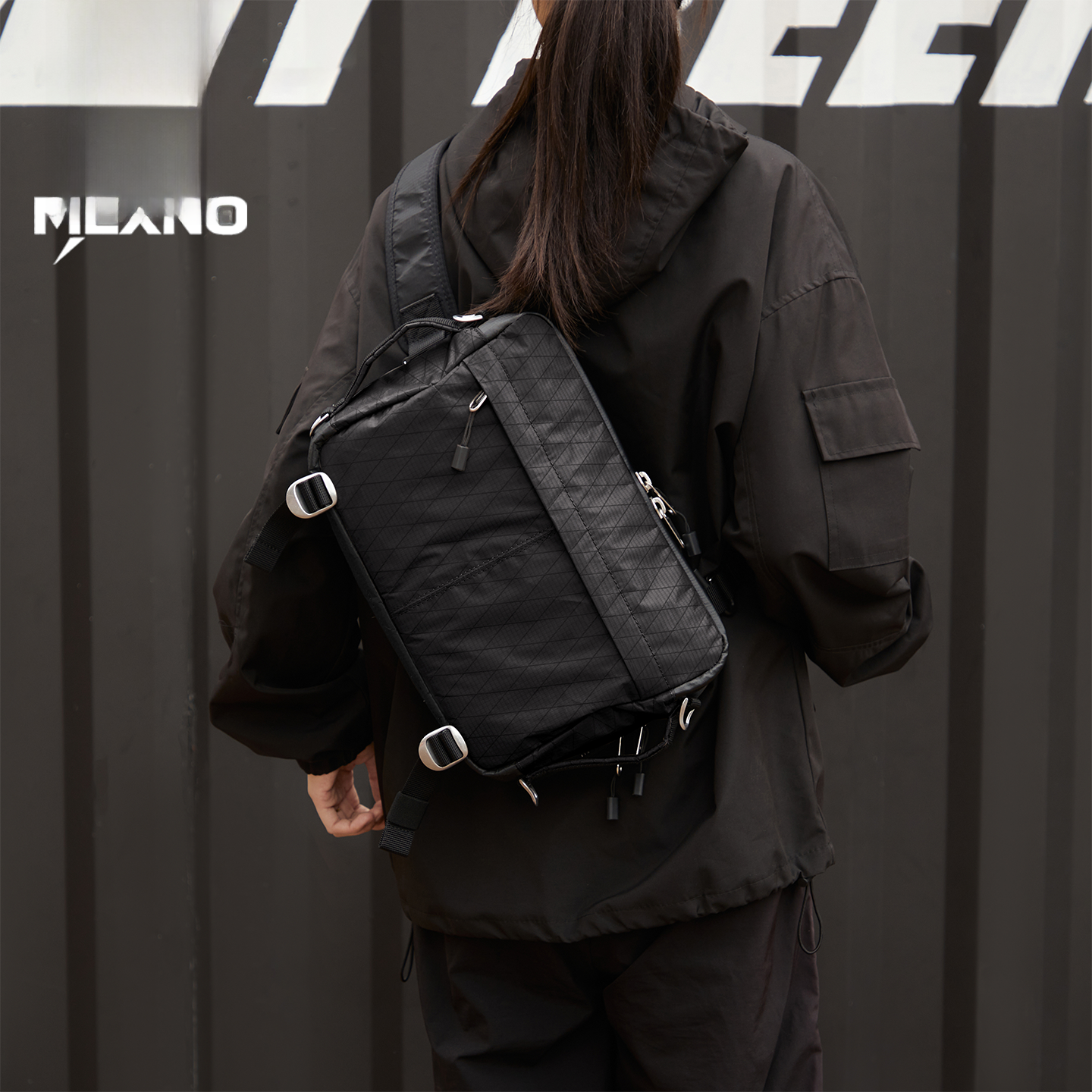 Men's Casual Chest Bag Crossbo – Waterproof Cycling Commute recenzja i cena