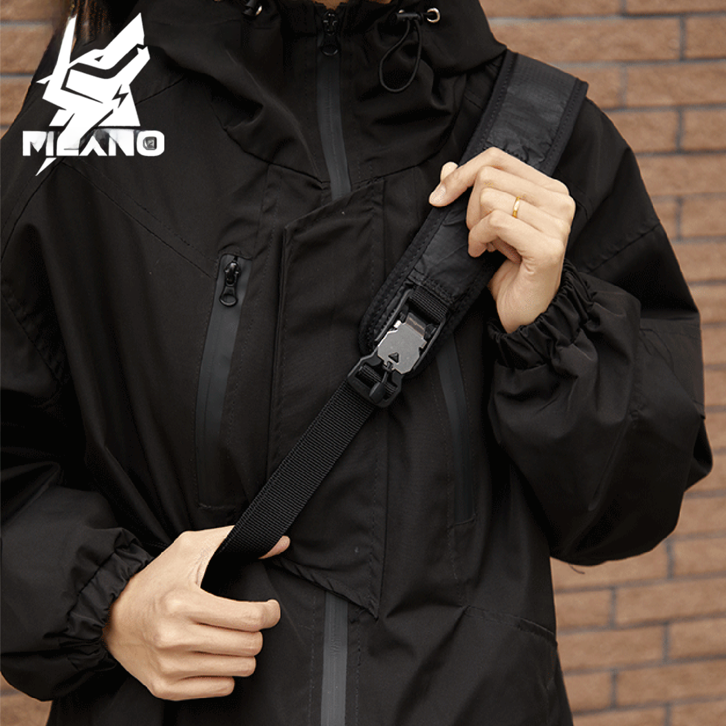 Men's Casual Chest Bag Crossbo – Waterproof Cycling Commute recenzja i cena
