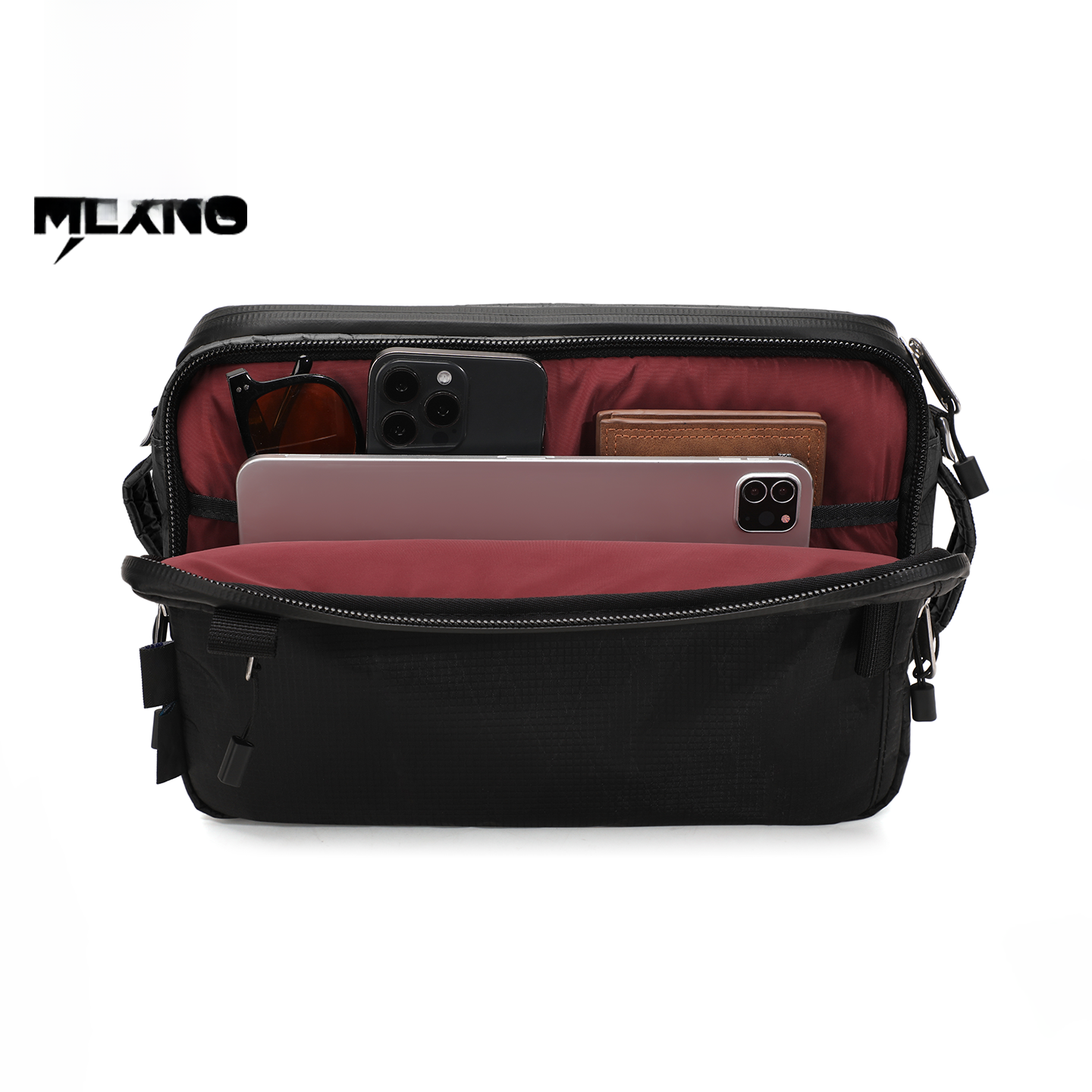 Men's Casual Chest Bag Crossbo – Waterproof Cycling Commute recenzja i cena
