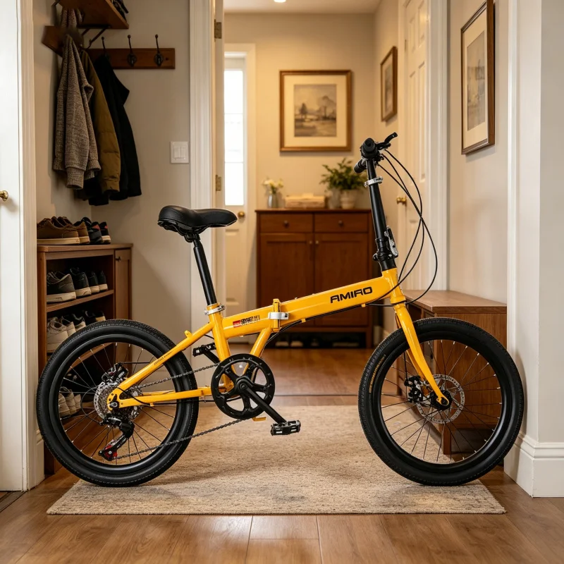 20 Inch Yellow Spoke Wheel Fol – Commuting With Bike recenzja i cena