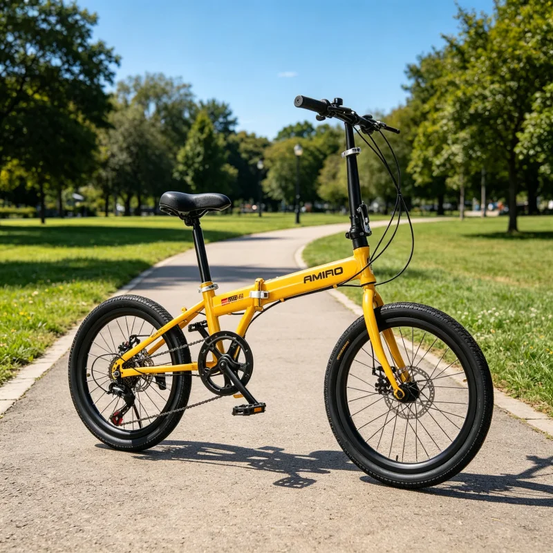 20 Inch Yellow Spoke Wheel Fol – Commuting With Bike recenzja i cena