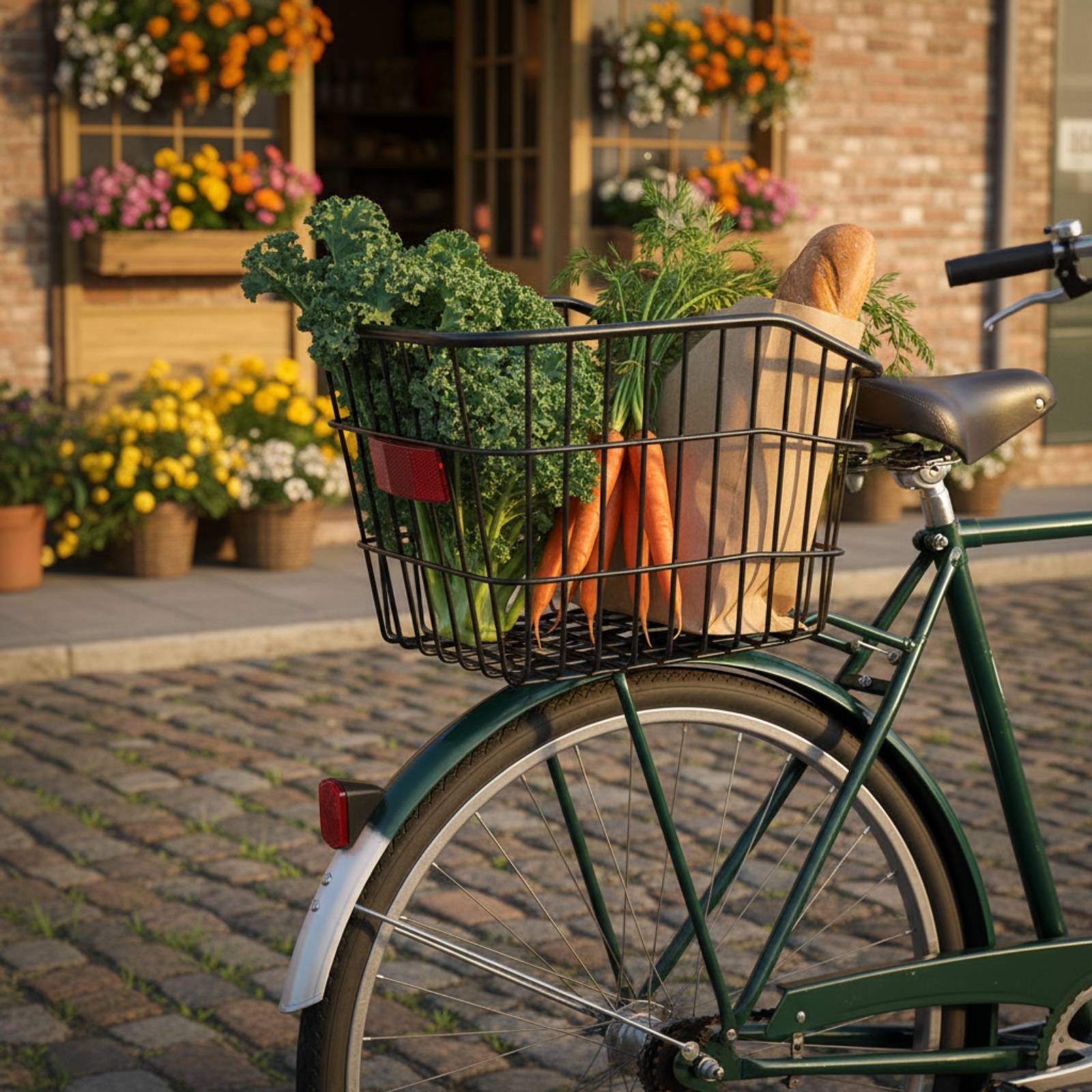 Cycle Rear Rack Basket Sturdy- – Cycling Commuter recenzja i cena