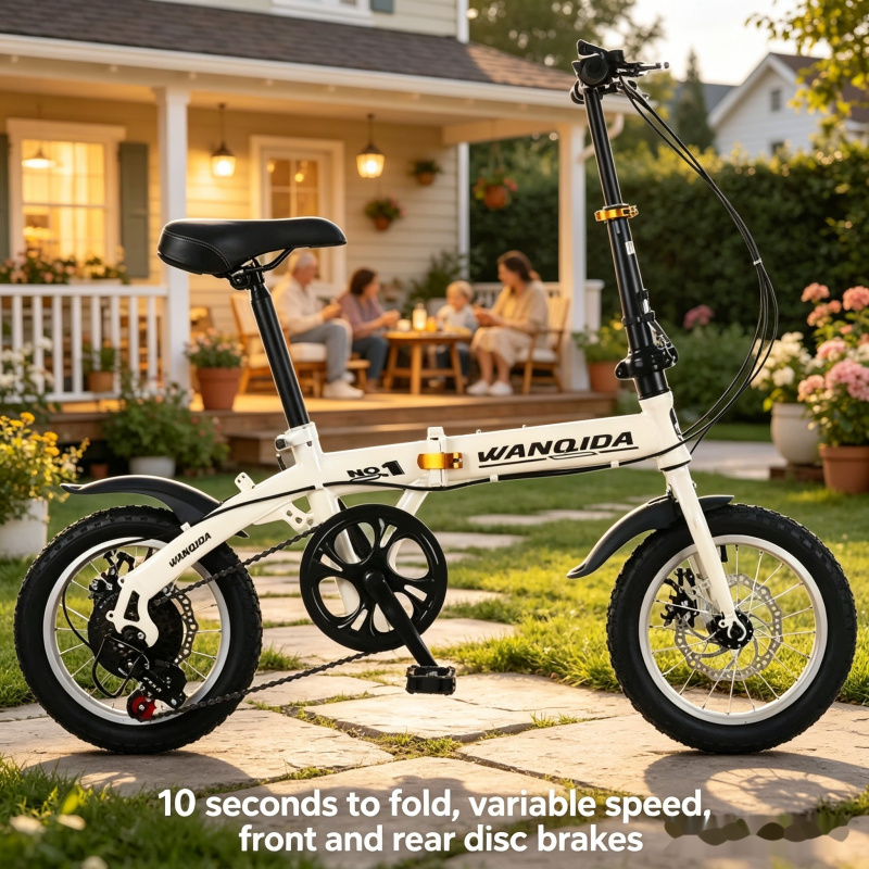 New 12 14 Inch Mini Folding Bi – Commuting With Bike recenzja i cena
