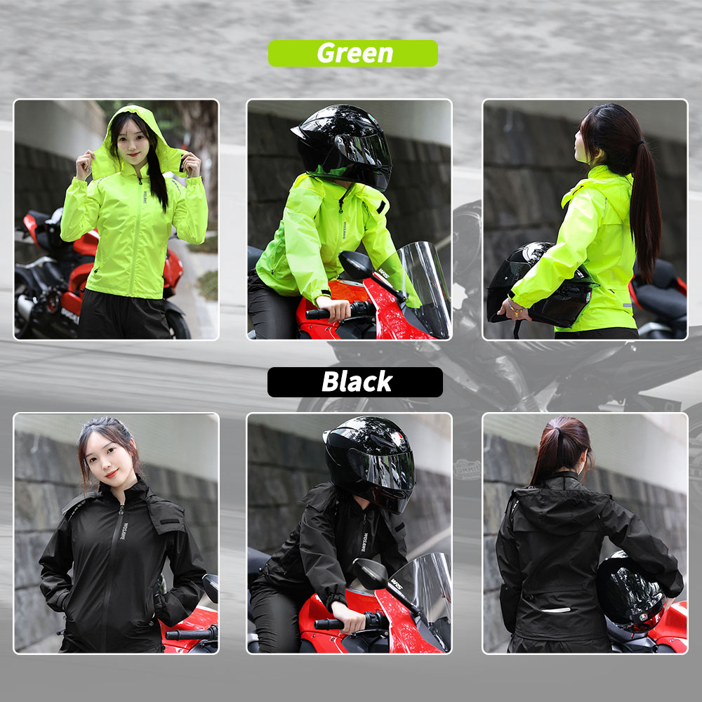 WOSAWE Cycling Raincoat Women  – Cycling Commuter Jacket recenzja i cena