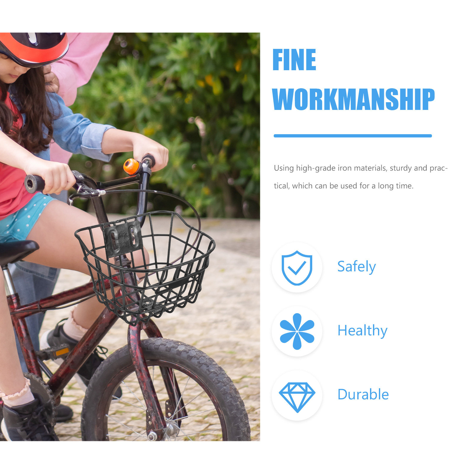 Heavy Duty Thickened Iron Bike – Cycling Commuter recenzja i cena