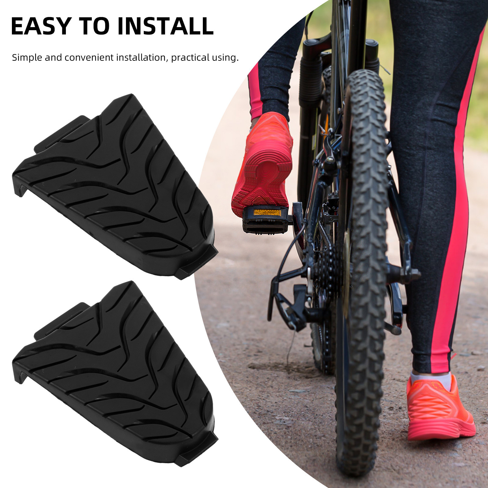 2Pcs Cycling Cleat Covers Road – Cycling Commute Shoes recenzja i cena