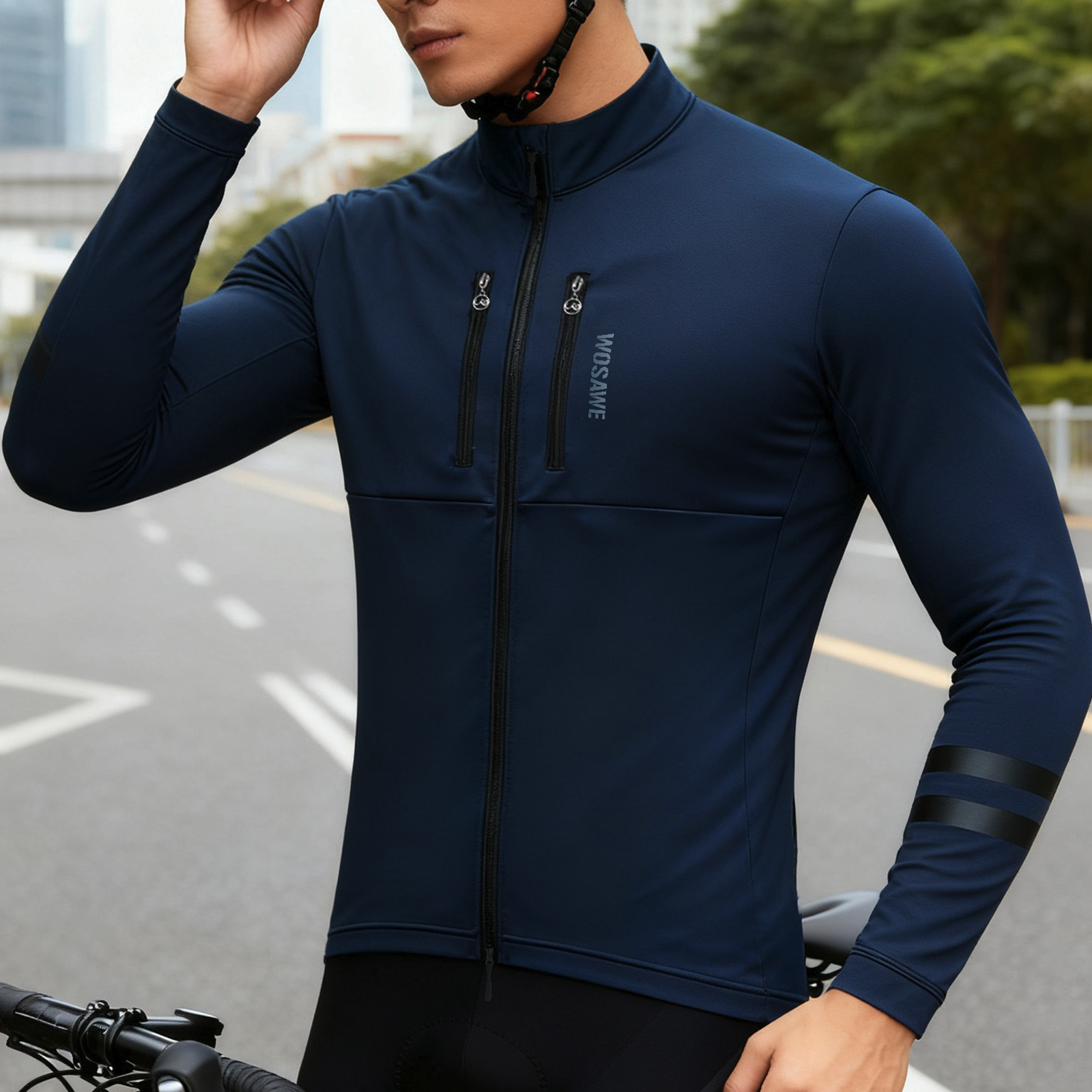 WOSAWE Cycling Jacket Winter T – Cycling Commuter Jacket recenzja i cena