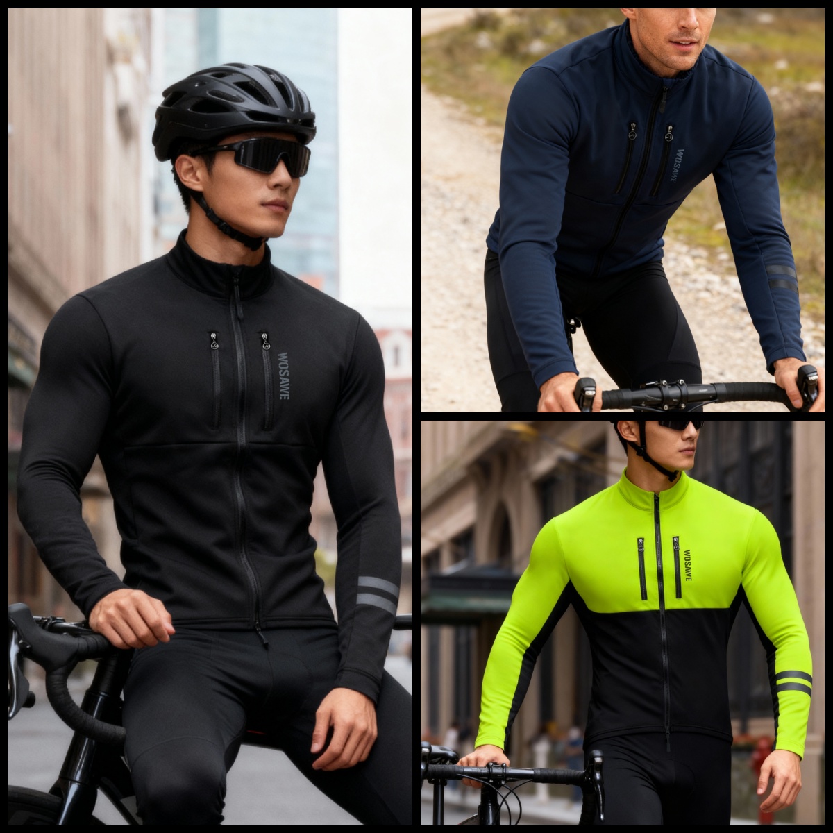 WOSAWE Cycling Jacket Winter T – Cycling Commuter Jacket recenzja i cena