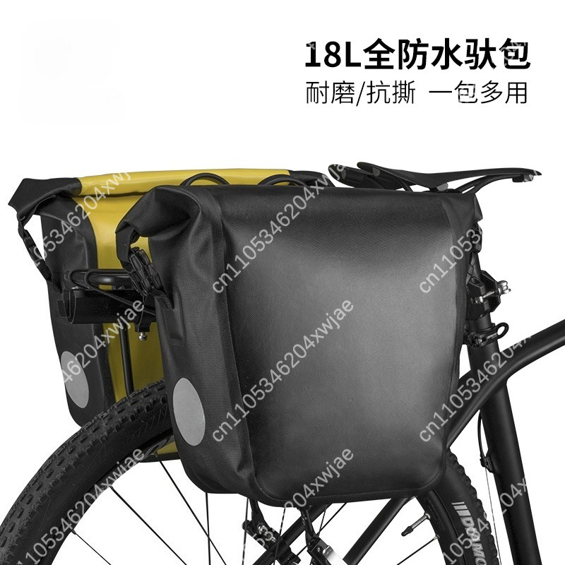 Waterproof Bicycle Pannier Bag – Waterproof Cycling Commute recenzja i cena