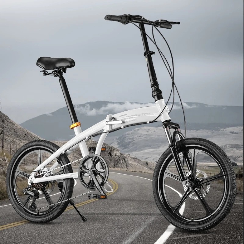 Adult Folding Bike - 20 Inch L – Commuting With Bike recenzja i cena