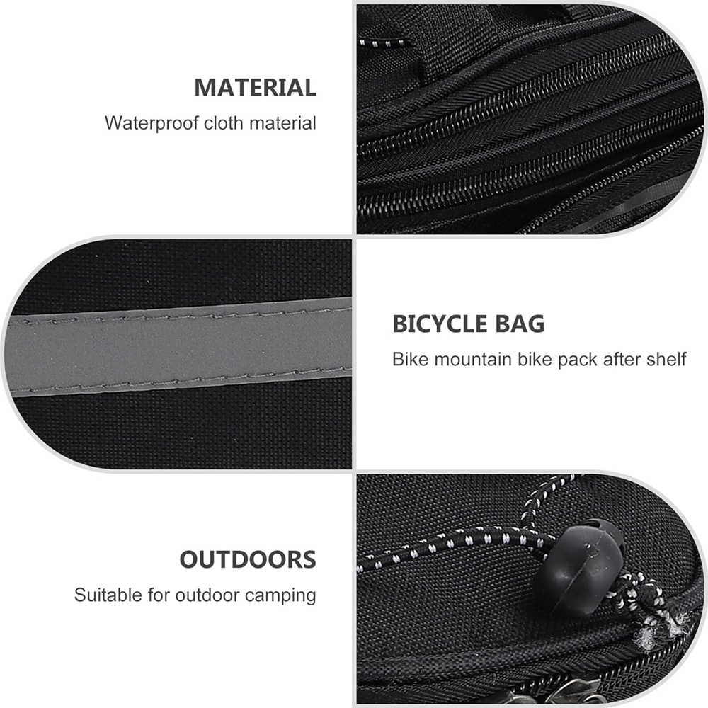 1pcs Bicycle Trunk Bag Bike Re – Waterproof Cycling Commute recenzja i cena