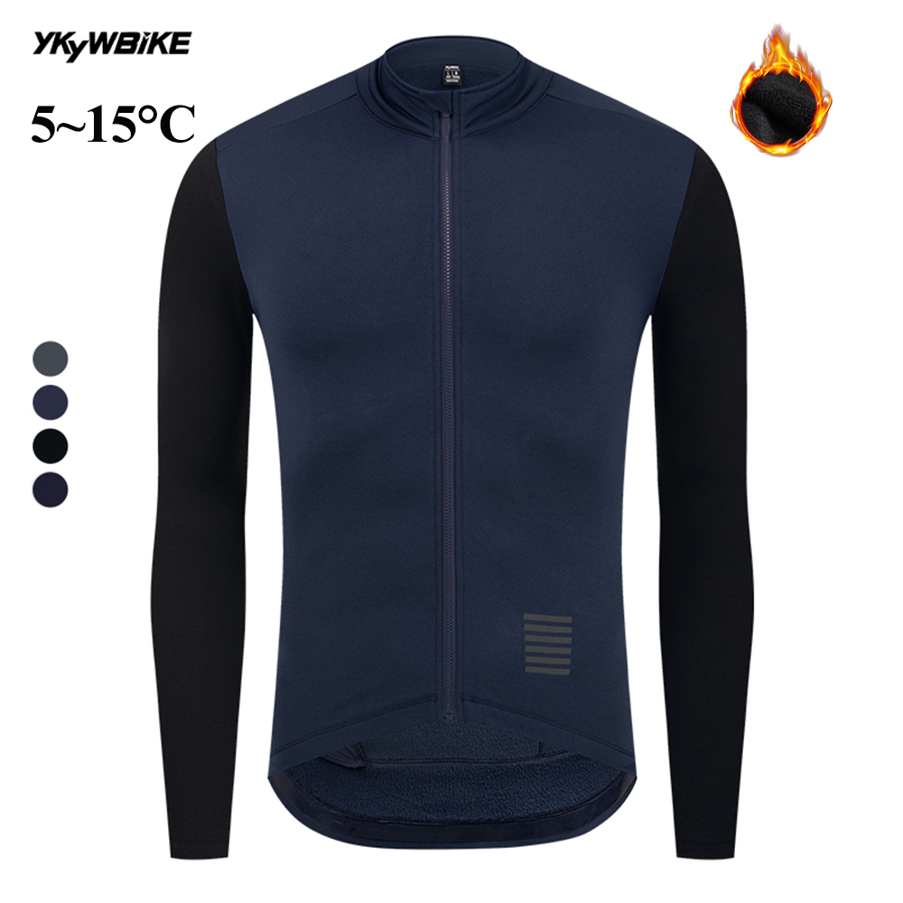 YKYWBIKE 5-15°C Thermal Fleece – Cycling Commuter Jacket recenzja i cena