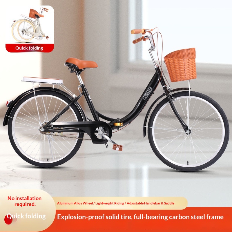 Adult Folding Bike Unisex No A – Commuting With Bike recenzja i cena