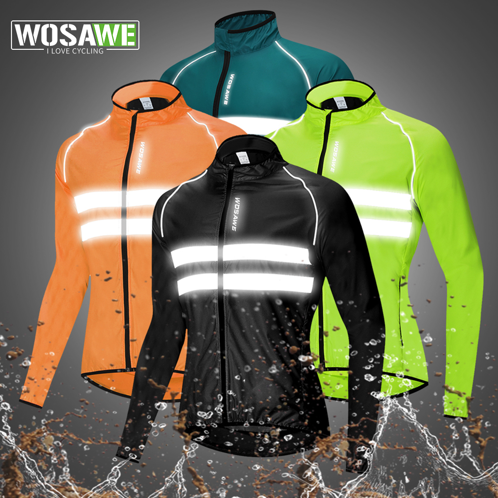 WOSAWE Men Cycling Windbreaker – Cycling Commuter Jacket recenzja i cena