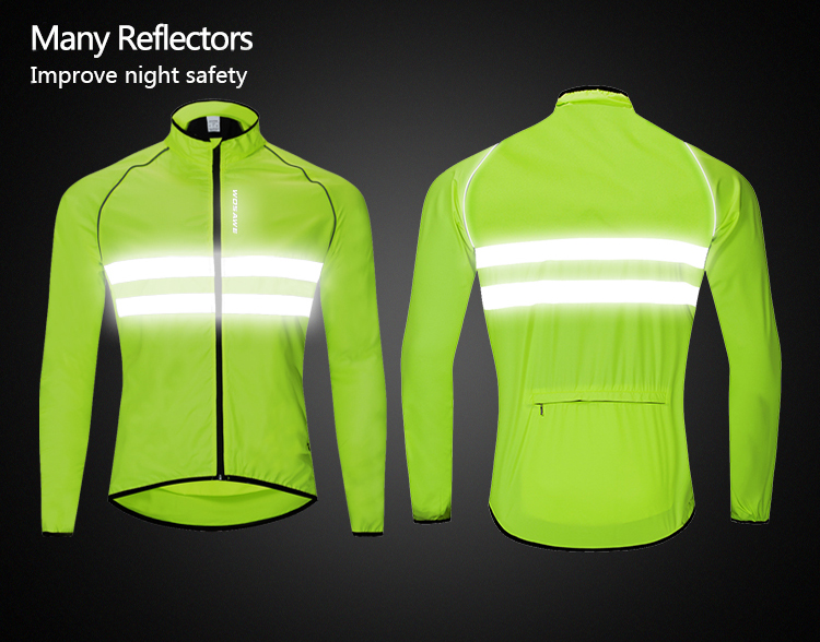 WOSAWE Men Cycling Windbreaker – Cycling Commuter Jacket recenzja i cena