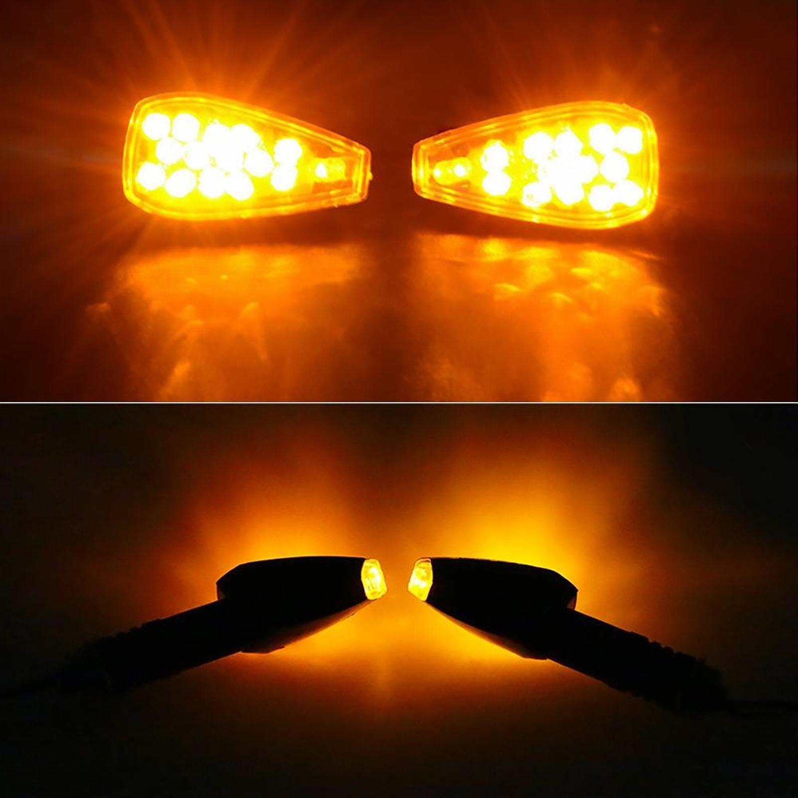 14 LED Motorcycle Turn Signal  – Bike Light Front Rear recenzja i cena
