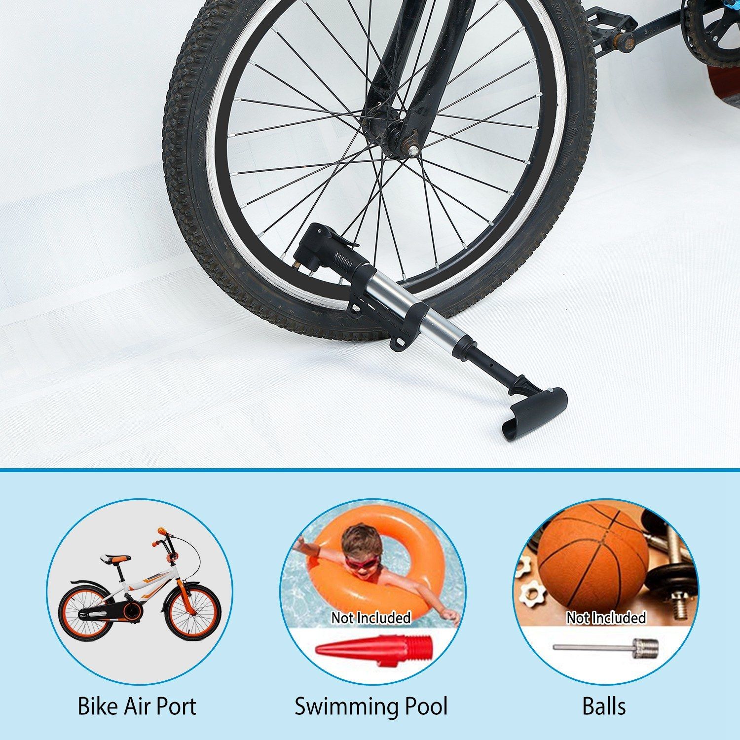 Mini Bike Pump Portable Bicycl – Bike Pump Frame Mount recenzja i cena