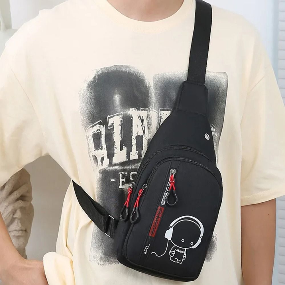 Glow Men's Chest Bag Waterproo – Waterproof Cycling Commute recenzja i cena