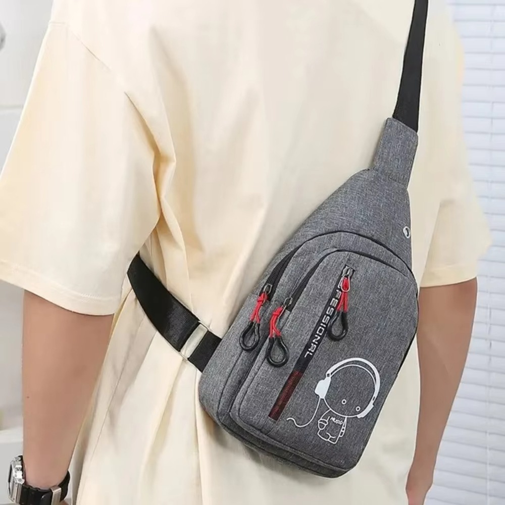 Glow Men's Chest Bag Waterproo – Waterproof Cycling Commute recenzja i cena