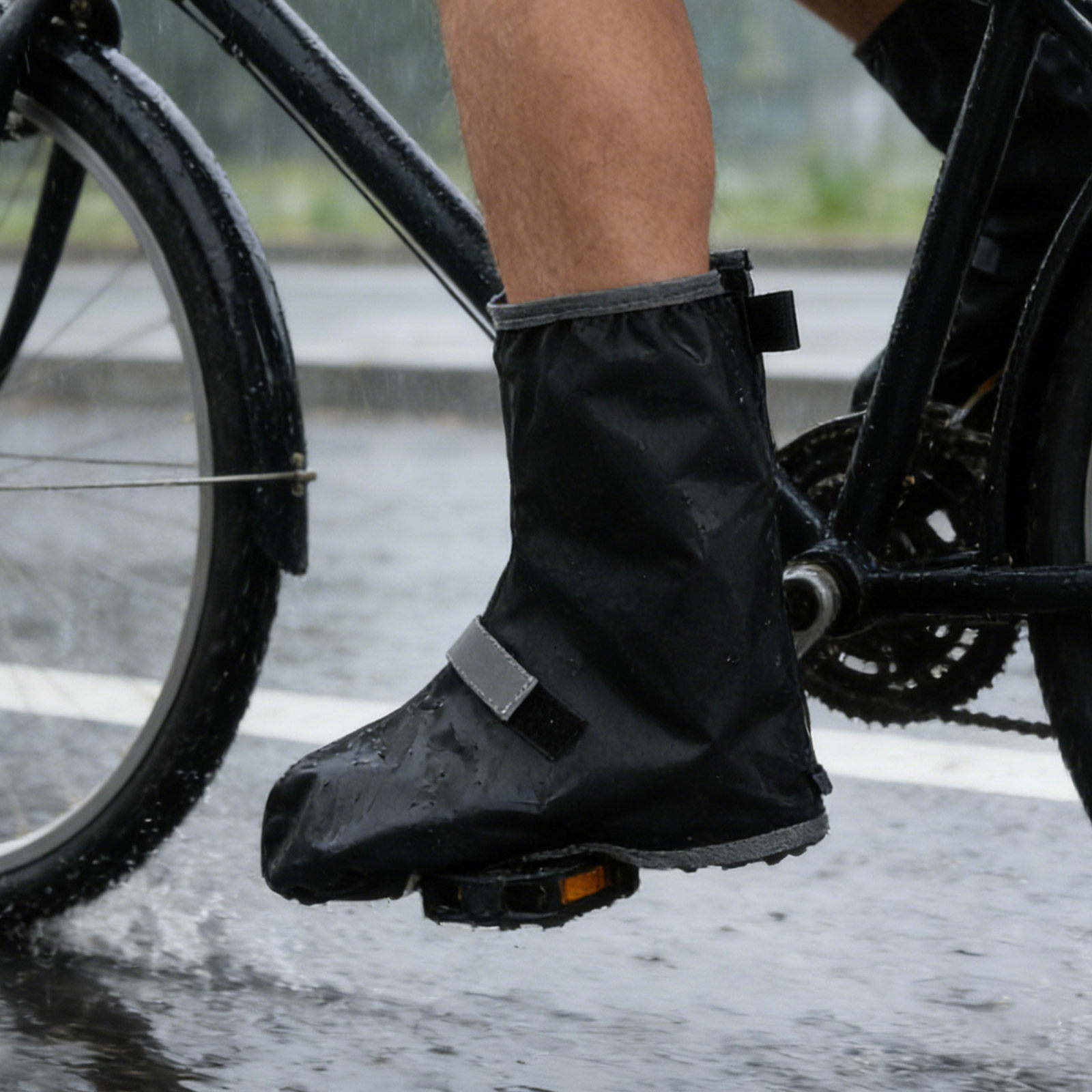 1Pair Waterproof Rain Shoe Cov – Cycling Commute Shoes recenzja i cena