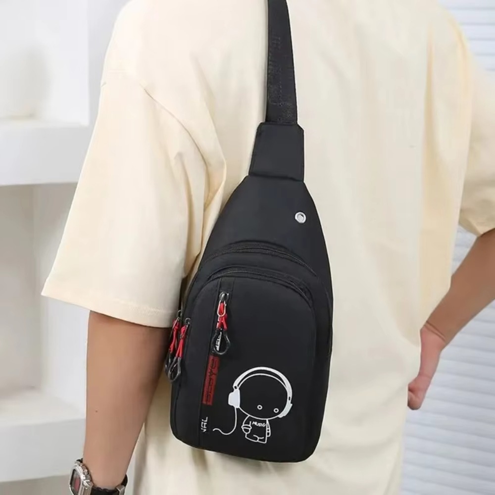 Glow Men's Chest Bag Large Cap – Waterproof Cycling Commute recenzja i cena