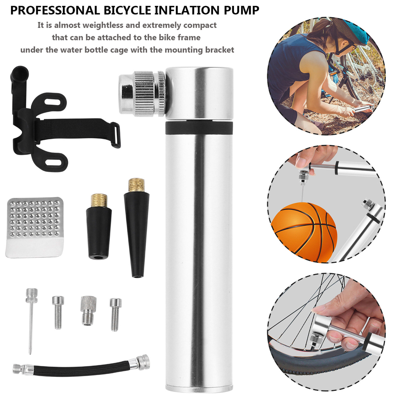 Bike Pump Puncture Repair Kits – Bike Pump Frame Mount recenzja i cena