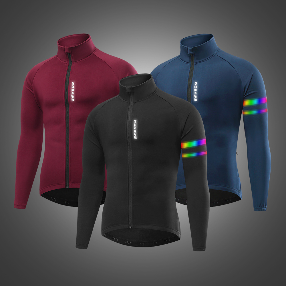 WOSAWE Men'sThermal Winter Cyc – Cycling Commuter Jacket recenzja i cena