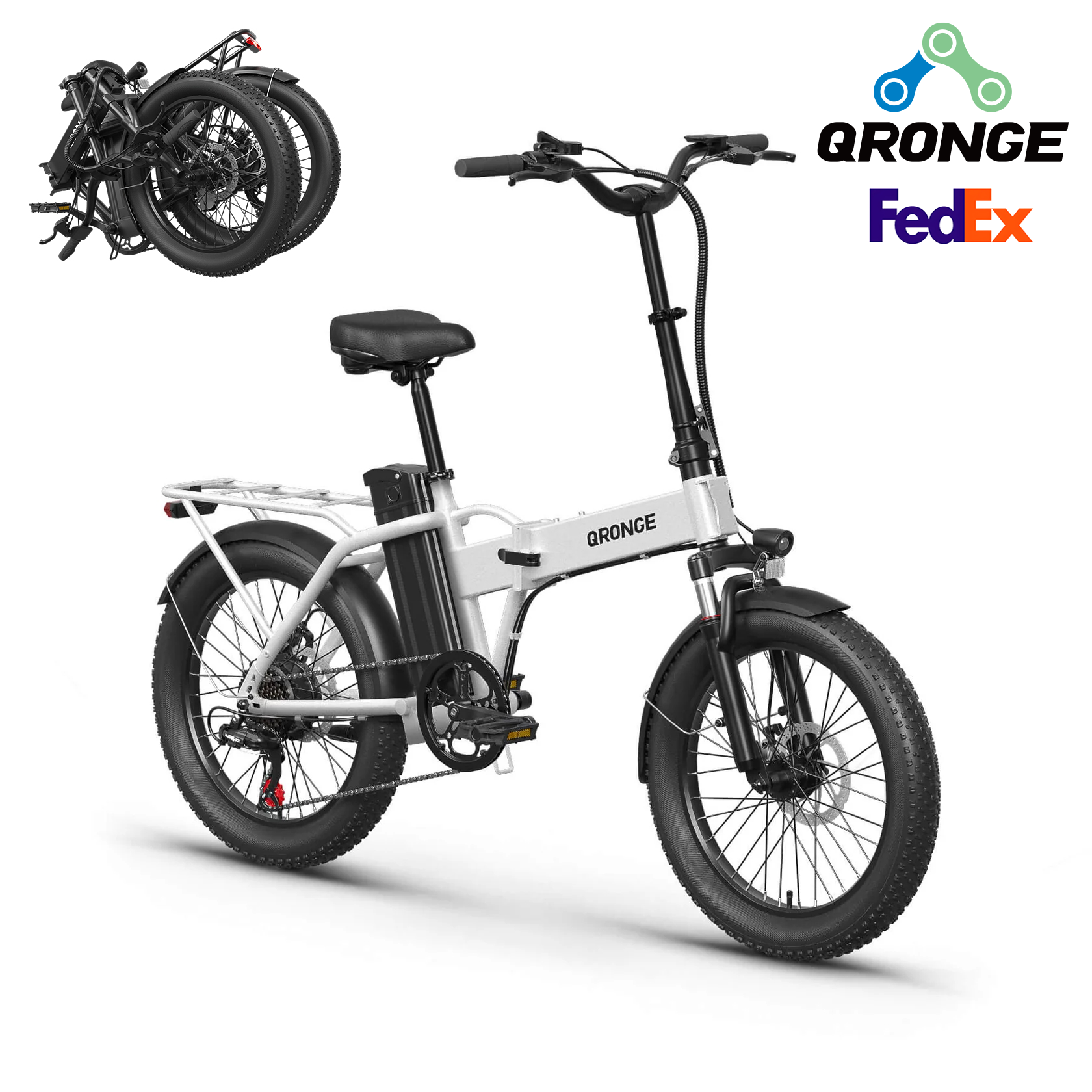 QRONGE Waterfall Folding Elect – Commuting With Bike recenzja i cena